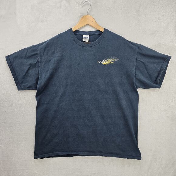 Vintage Mad Ink Motocross Shirt Mens XL Must Suck To Ride Like You Y2K Grunge - Picture 2 of 9